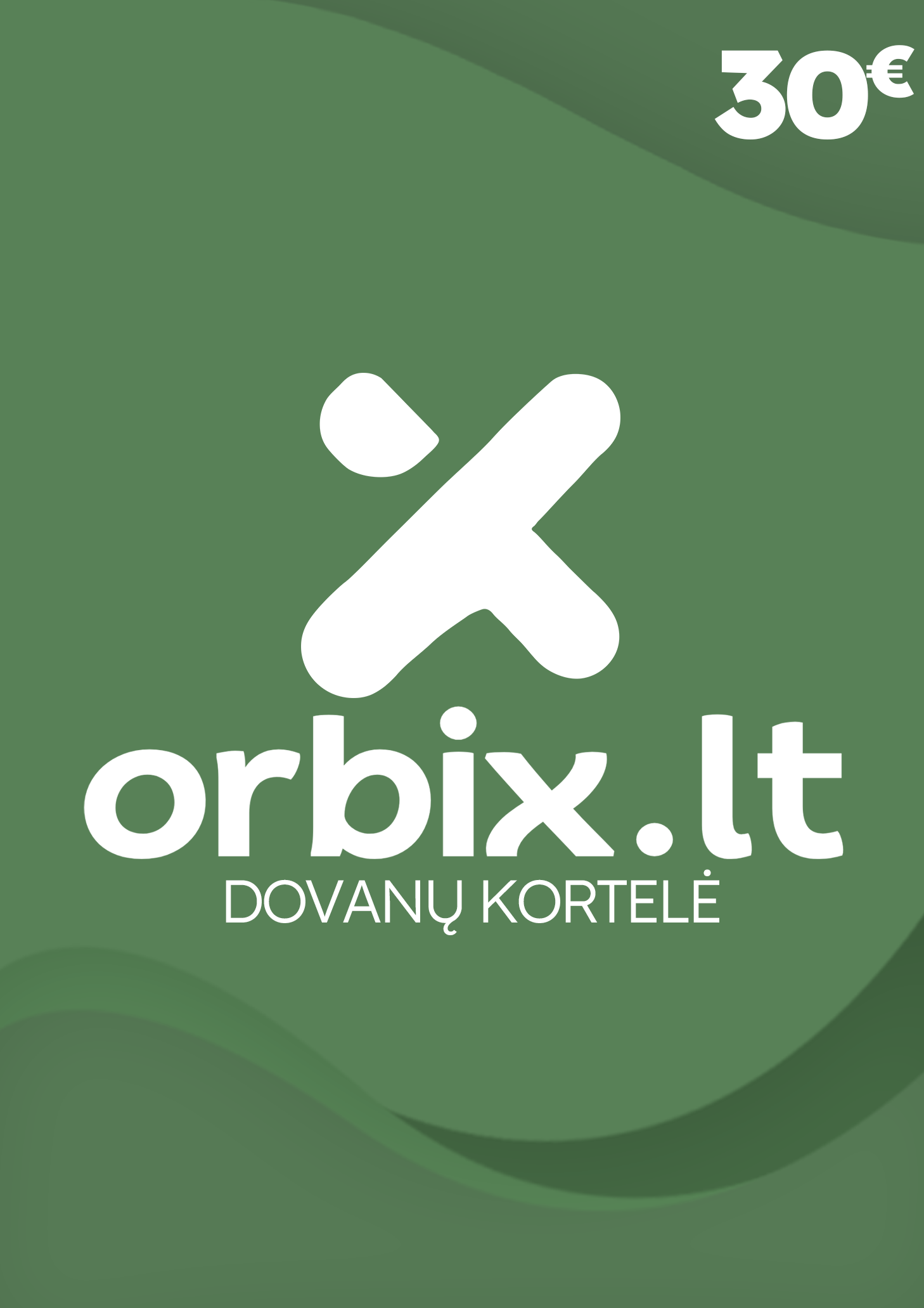 ORBIX Dovanų Kortelė